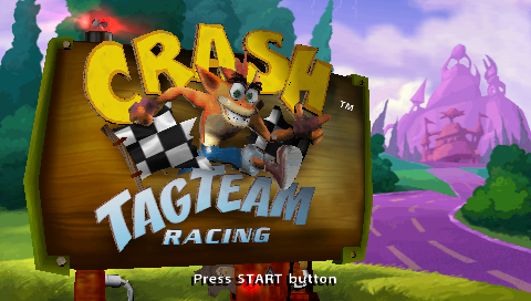 Crash Tag Team Racing screenshot 3 for PSP